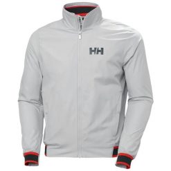 Kurtka wodoodporna Helly Hansen Salt. Szare kurtki przeciwdeszczowe Helly Hansen, xl, bez wzorów, bez kaptura. Za 813.00 zł.