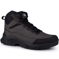 Buty męskie zimowe wysokie DK TRIGER. Szare buty sportowe casual DK, na zimę, bez wzorów, bez zapięcia. Za 179.00 zł.