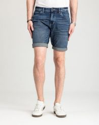 Męskie Krótkie Spodenki Tom Tailor TTJosh Regular Slim Jeans Short 1044973. Białe szorty Tom Tailor, m, bez wzorów, z bawełny, casualowe. Za 139.99 zł.