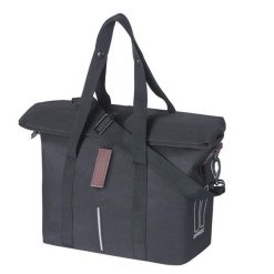 Miejska torba rowerowa KF-Hook, czarna. Czarne torby na ramię BASIL, bez wzorów, z materiału, na ramię, bez dodatków. Za 209.99 zł.