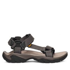 Sandały Teva. Szare sandały Teva, bez zapięcia. Za 549.99 zł.