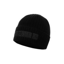 Czapka męska Pitbull zimowa Snow Crew. Czarne czapki zimowe PITBULL, bez wzorów. Za 62.99 zł.