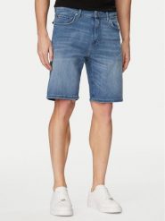 KARL LAGERFELD Szorty jeansowe 265590 562843 Niebieski Regular Fit. Niebieskie szorty KARL LAGERFELD, m, bez wzorów, z bawełny. Za 459.99 zł.