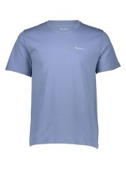 Pepe Jeans Koszulka w kolorze błękitnym rozmiar: XL. Niebieskie bezrękawniki Pepe Jeans, xl, bez wzorów, z bawełny, bez kołnierzyka, bez ramiączek. Za 96.60 zł.