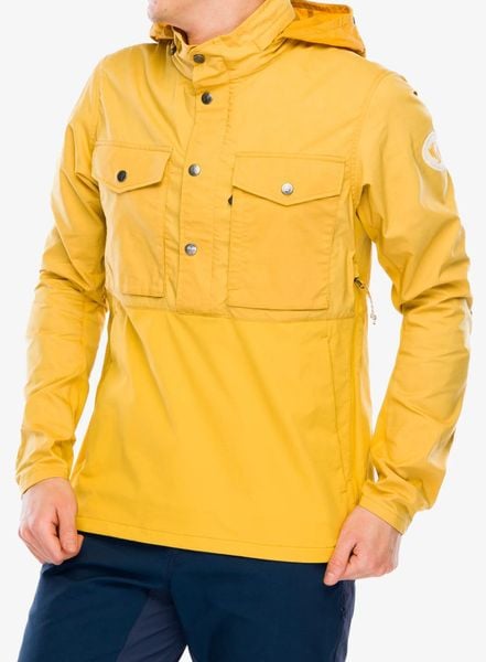 Kurtka rowerowa męska Fjallraven/Specialized Raven Anorak. Żółte kurtki Fjällräven, m, bez wzorów, bez kaptura. Za 973.49 zł.