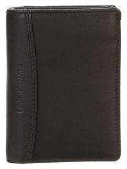 Bodenschatz Skórzany portfel w kolorze brązowym - 11 x 8 cm rozmiar: onesize. Brązowe portfele Bodenschatz, bez wzorów, z materiału. Za 104.99 zł.