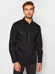 Levi's® Koszula Barstow Western Standard 85744-0002 Czarny Standard Fit. Czarne koszule m, bez wzorów, z bawełny, bez kołnierzyka, bez ramiączek. Za 319.99 zł.