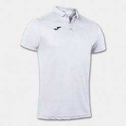 Koszulka polo do tenisa męska Joma Hobby. Białe koszulki polo Joma, m, bez wzorów, bez kołnierzyka, bez ramiączek, do piłki nożnej. Za 230.50 zł.