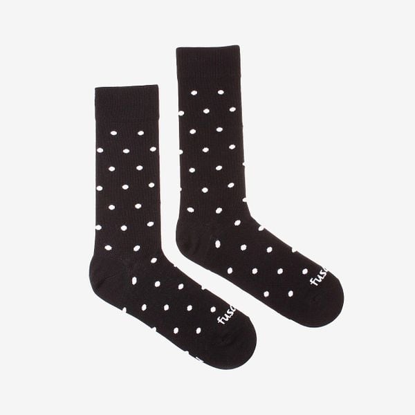 Skarpetki Coqui 43-46 czarne w kropki. Czarne skarpety Coqui, bez wzorów. Za 95.99 zł.