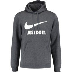 Nike Sportswear JUST DO IT HOODIE Bluza z kapturem charcoal heathr/white. Bluzy marki Nike Sportswear. W wyprzedaży za 206.10 zł.