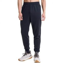 Spodnie treningowe męskie Under Armour Fleece Joggers Loose. Czarne spodnie treningowe długie Under Armour, m, bez wzorów, z bawełny. Za 457.00 zł.