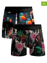 Muchachomalo Bokserki (2 pary) ze wzorem rozmiar: XL. Bokserki MUCHACHOMALO, xl, bez wzorów. Za 100.75 zł.