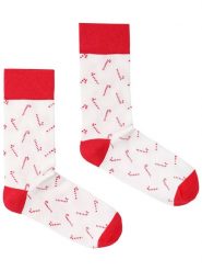 TATUUM Skarpety w kolorze biało-czerwonym rozmiar: 39-42. Białe skarpety Tatuum, bez wzorów, prążkowane. Za 26.99 zł.