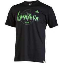 T-shirt Adidas Brazuca Tee F77043. T-shirty marki Adidas. W wyprzedaży za 79.99 zł.