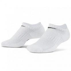 Skarpetki treningowe Nike Dri-Fit Everyday Cushioned SX7673-100 3pack. Białe skarpety Nike, bez wzorów. Za 49.90 zł.