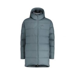 Długa kurtka puchowa Kathmandu Epiq. Niebieskie kurtki KATHMANDU, m, bez wzorów, z materiału, bez kaptura. Za 1,124.00 zł.