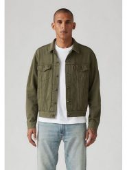 Levi´s Kurtka dżinsowa w kolorze khaki rozmiar: M. Brązowe kurtki m, bez wzorów, z bawełny, bez kaptura. Za 232.78 zł.