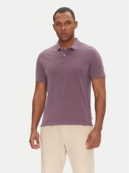 Pepe Jeans Polo New Oliver PM542099 Fioletowy Regular Fit. Fioletowe koszulki polo Pepe Jeans, m, bez wzorów, z bawełny, bez kołnierzyka, bez ramiączek. Za 199.99 zł.
