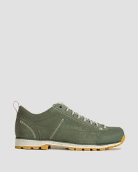 Buty trekkingowe męskie Dolomite Cinquantaquattro Low EVO. Zielone buty turystyczne Dolomite, bez wzorów, z gumy, bez zapięcia, trekkingowe. Za 733.65 zł.