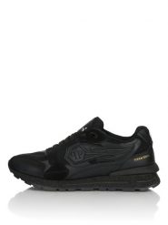 PHILIPP PLEIN Sneakersy SAFS MSC4074 PLE022N Czarny. Czarne buty sportowe casual Philipp Plein, bez wzorów, z materiału, bez zapięcia. Za 3,079.00 zł.
