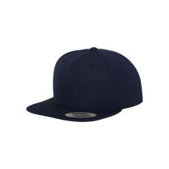 Czapka typu snapback Flexfit Classic (x3). Niebieskie czapki z daszkiem FLEXFIT, bez wzorów. Za 226.50 zł.