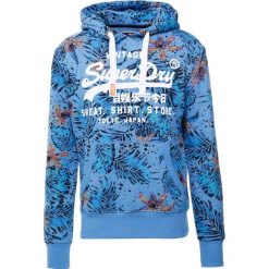 Superdry STORE HOOD Bluza z kapturem cotton field blue. Bluzy marki Superdry. Za 389.00 zł.