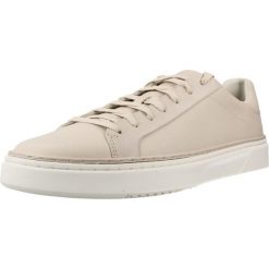 Buty GEOX U ZACKERTY Beżowy. Brązowe buty turystyczne Geox, bez wzorów, ze skóry, bez zapięcia, na fitness i siłownię. Za 449.99 zł.