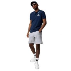 Polo Lonsdale Ballygalley. Białe koszulki polo sportowe Lonsdale, m, bez wzorów, z bawełny, bez kołnierzyka, bez ramiączek, na golfa. Za 168.00 zł.