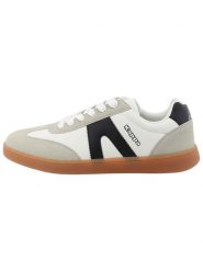 Kappa Sneakersy "Almuth" w kolorze szaro-białym rozmiar: 42. Białe buty sportowe casual Kappa, bez wzorów, bez zapięcia. Za 131.43 zł.
