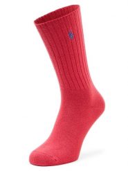 Polo Ralph Lauren Skarpety Mężczyźni drobna dzianina wyrazisty róż, ONE SIZE. Czerwone skarpety Polo Ralph Lauren, bez wzorów, z dzianiny. Za 69.95 zł.