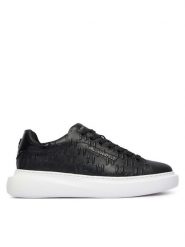 KARL LAGERFELD Sneakersy Kore KL56549K Czarny. Czarne buty sportowe casual KARL LAGERFELD, bez wzorów, ze skóry, bez zapięcia. Za 919.99 zł.