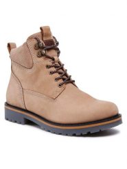 Badura Trapery MI08-BOWER-01 Beżowy. Brązowe trapery Badura, z nubiku, bez zapięcia. Za 369.99 zł.