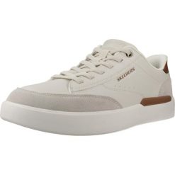 Buty SKECHERS SLIP-INS VERLOMA RADICAL Beżowy. Brązowe buty trekkingowe Skechers, bez wzorów, ze skóry, bez zapięcia, trekkingowe, skechers sport. Za 364.99 zł.