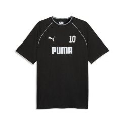 Męska koszulka piłkarska PUMA Sport Pinnacle PUMA. Czarne t-shirty sportowe Puma, bez wzorów, bez ramiączek, do biegania. Za 149.00 zł.