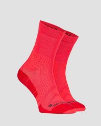 Skarpety X-Socks Bike Expert Merino Crew. Brązowe skarpety X-Socks, bez wzorów, z materiału. Za 102.00 zł.