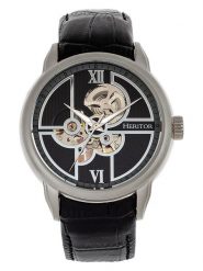 Heritor Zegarek automatyczny "Sanford" w kolorze srebrno-czarnym rozmiar: onesize. Czarne, analogowe zegarki Heritor, ze stali. Za 543.99 zł.