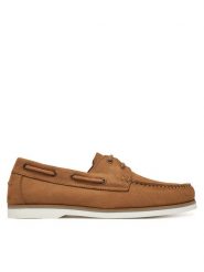 Marc O'Polo Półbuty RR1M3011 Brązowy. Brązowe eleganckie półbuty Marc O'Polo, bez wzorów, ze skóry, bez obcasa, bez zapięcia. Za 469.99 zł.