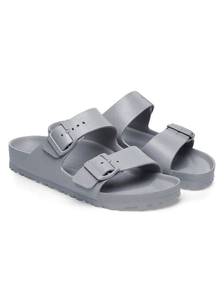Birkenstock Klapki "Arizona" w kolorze szarym rozmiar: 43. Szare klapki Birkenstock. Za 246.11 zł.