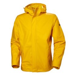 Kurtka wodoodporna Helly Hansen Moss. Żółte kurtki Helly Hansen, s, bez wzorów, z tkaniny, bez kaptura. Za 427.00 zł.