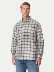 Tommy Hilfiger Koszula Oxford Tartan MW0MW44620 Beżowy Regular Fit. Brązowe koszule Tommy Hilfiger, m, bez wzorów, z bawełny, bez kołnierzyka, bez ramiączek. Za 409.99 zł.