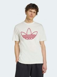 Adidas Koszulka w kolorze kremowym rozmiar: XXL. Brązowe bezrękawniki Adidas, xxl, bez wzorów, bez kołnierzyka, bez ramiączek. Za 109.95 zł.