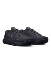 Buty treningowe damskie Under Armour W Charged Pursuit 3. Czarne eleganckie półbuty Under Armour, bez wzorów, z materiału, bez obcasa, bez zapięcia. Za 265.00 zł.