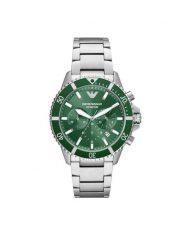 Emporio Armani Zegarek AR11500 Srebrny. Szare zegarki Emporio Armani, srebrne. Za 1,419.00 zł.