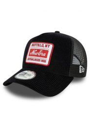 New Era Czapka z daszkiem Cord Patch 60603669 Czarny. Czarne czapki z daszkiem New Era, bez wzorów, z bawełny. Za 109.99 zł.