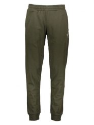 Puma Spodnie dresowe "Better Essentials" w kolorze khaki rozmiar: L. Brązowe spodnie treningowe długie Puma, l, bez wzorów, z bawełny. Za 123.82 zł.