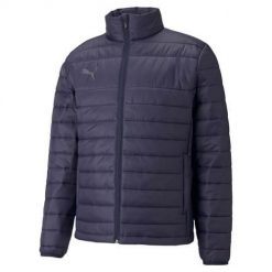 Kurtka uniwersalna męska Puma Teamliga Light. Niebieskie kurtki Puma, m, bez wzorów, z syntetyku, bez kaptura. Za 384.99 zł.