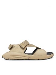 Timberland Sandały Motion Dune TB0A6DPPEVH1 Beżowy. Brązowe sandały Timberland, z materiału, bez zapięcia. Za 369.99 zł.