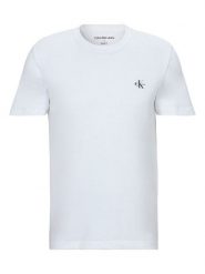 CALVIN KLEIN JEANS Koszulka w kolorze białym rozmiar: XL. Białe bezrękawniki Calvin Klein Jeans, xl, bez wzorów, z bawełny, bez kołnierzyka, bez ramiączek. Za 137.10 zł.