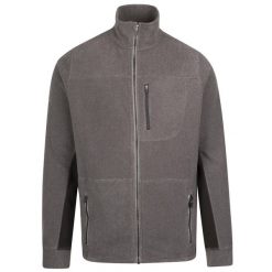 Trespass Rampton - Męski polar w czarne paski. Czarne bluzy z polaru Trespass, m, bez wzorów, z polaru, bez kaptura. W wyprzedaży za 147.80 zł.