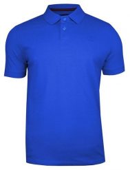 Chabrowa Bawełniana Koszulka POLO -Adriano Guinari- Męska, Krótki Rękaw, z Kołnierzykiem, Casualowa. Niebieskie bluzki z długim rękawem Adriano Guinari, m, bez wzorów, z bawełny, bez kołnierzyka, bez ramiączek. Za 99.00 zł.